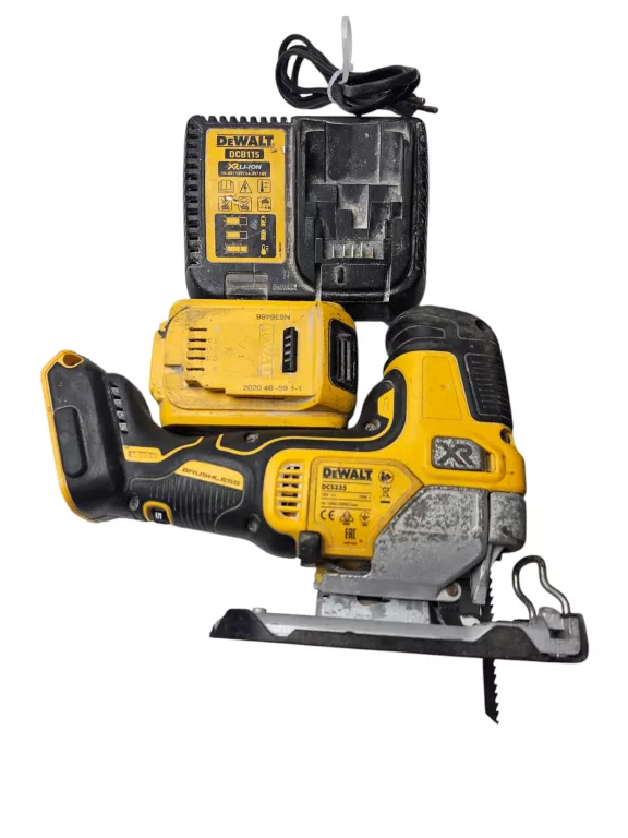WYRZYNARKA DEWALT DCS335 Z AKU I ŁAD
