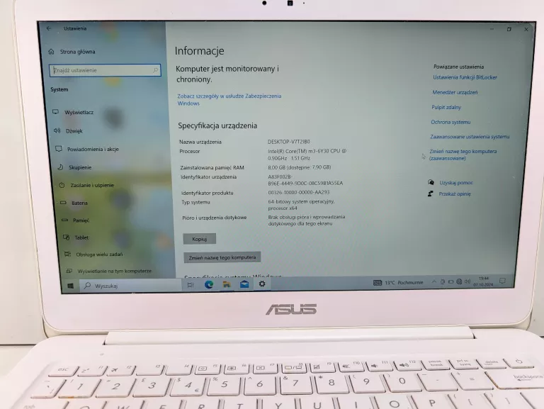 LAPTOP ASUS UX305CA-FB149T 8/128GB INTEL M3 13,3"