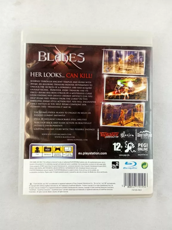 GRA PS3 X-BLADES