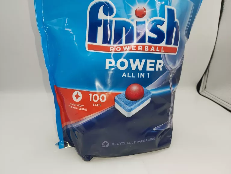 KAPSUŁKI DO ZMYWARKI FINISH POWER ALL IN 1 100 SZT