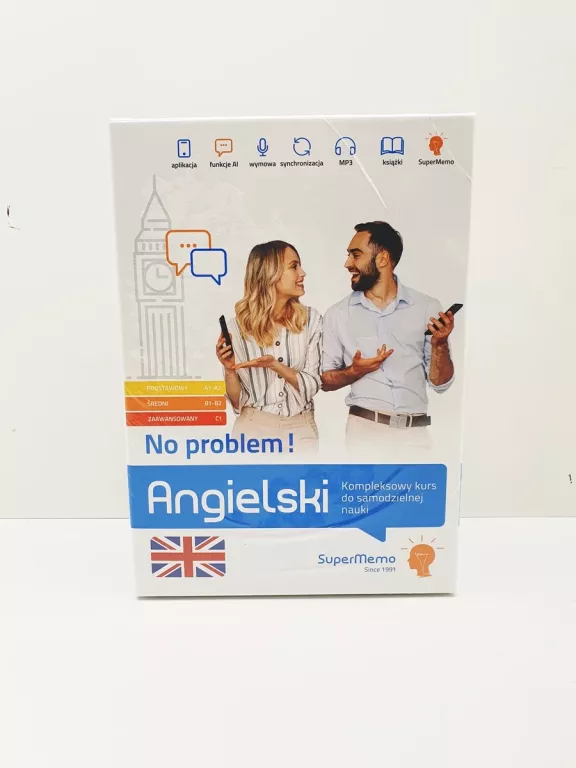 ANGIELSKI. NO PROBLEM! KOMPLEKSOWY KURS A1-C1 HENRYK KRZYŻANOWSKI