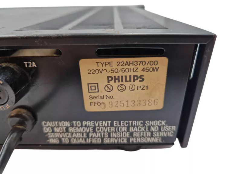 WZMACNIACZ MOCY PHILIPS 22AH370 2X25W FM 230V