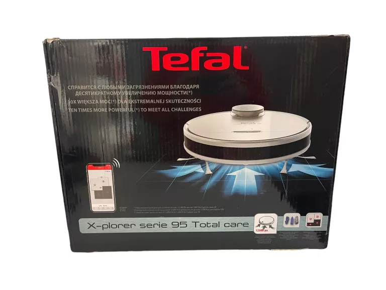 ROBOT SPRZĄTAJĄCY, ODKURZACZ TEFAL X-PLORER SERIE 95