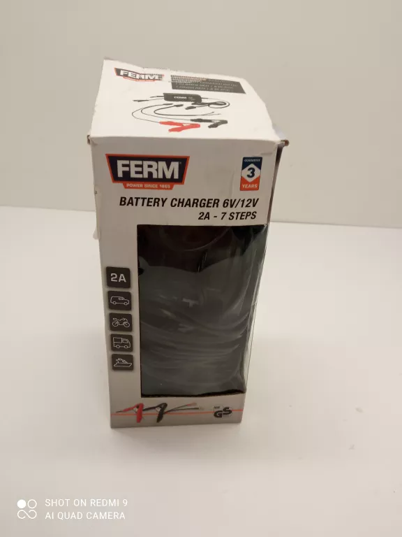 PROSTOWNIK FERM 6V/12V 2A+ PUD