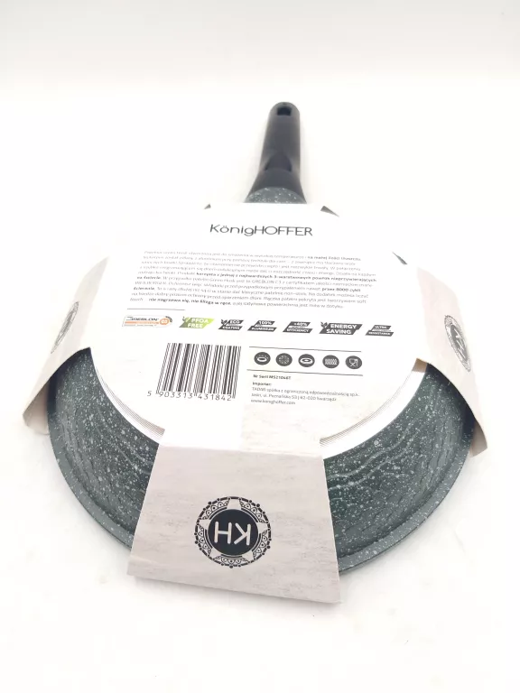 KONIGHOFFER PATELNIA GRANITOWA GREEN HUSK 20 CM