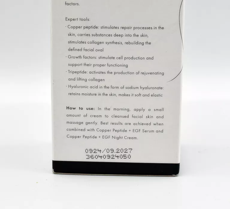 YASUMI EXPERT COPPER PEPTIDE+ - LIFTINGUJĄCY KREM Z PEPTYDAMI NA DZIEŃ 50M