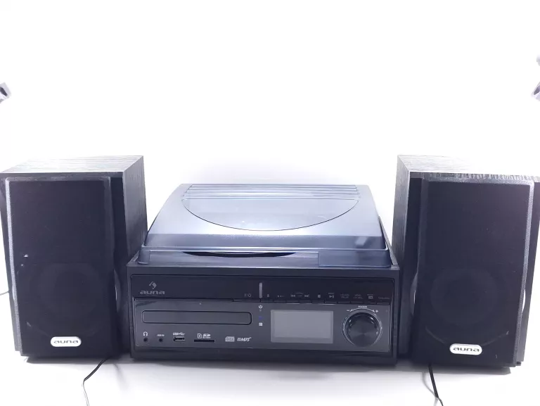 WIEŻA STEREO GRAMOFON AUNA DS-2 CD/USB/SD GŁOŚNIKI
