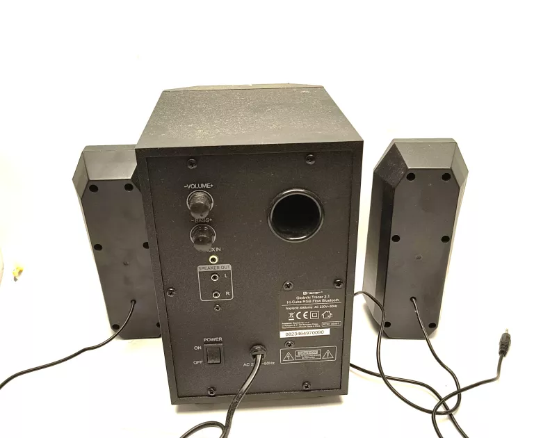 TRACER GŁOŚNIKI KOMPUTEROWE 2.1 HI-CUBE RGB BLUETOOTH