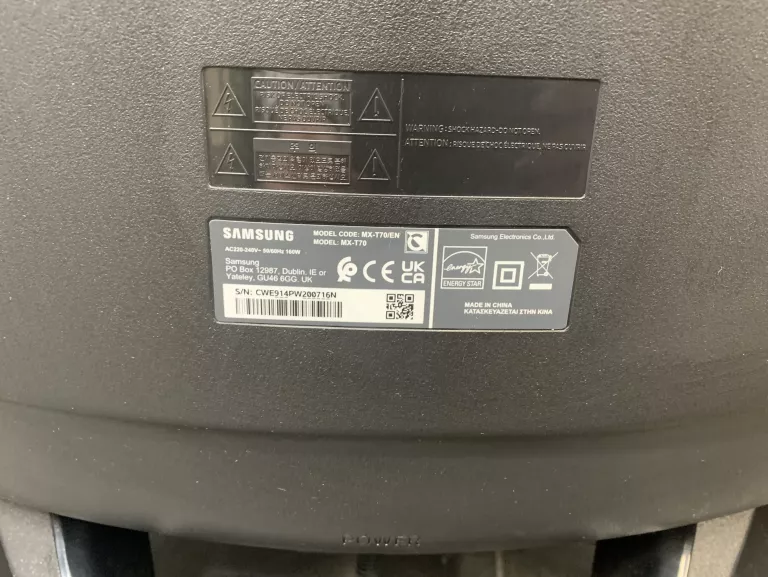 GŁOŚNIK PRZENOŚNY SAMSUNG MX-T70