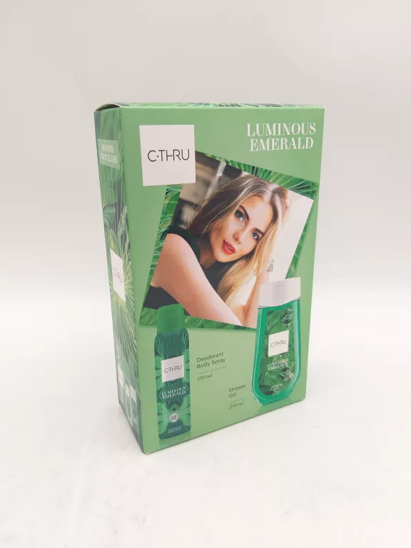 C-THRU ZESTAW DEO150+ŻEL250 WOMEN LUMINOUS EMERALD