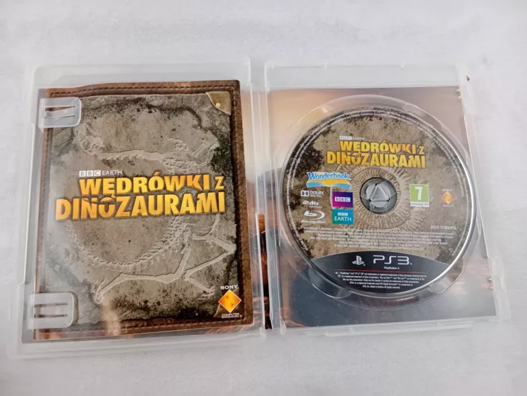GRA PS3 WĘDRÓWKI Z DINOZAURAMI