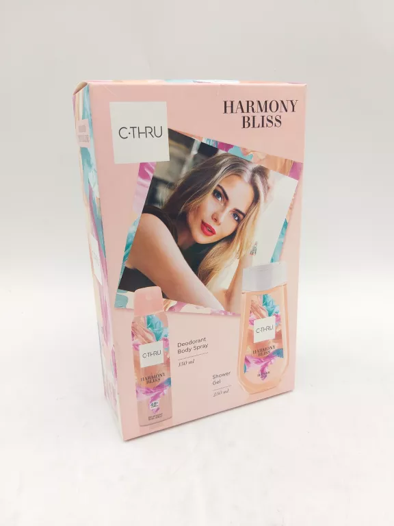 C-THRU HARMONY BLISS ZESTAW PREZENTOWY Z KOSMETYKAMI DLA KOBIETY ŻEL + DEO