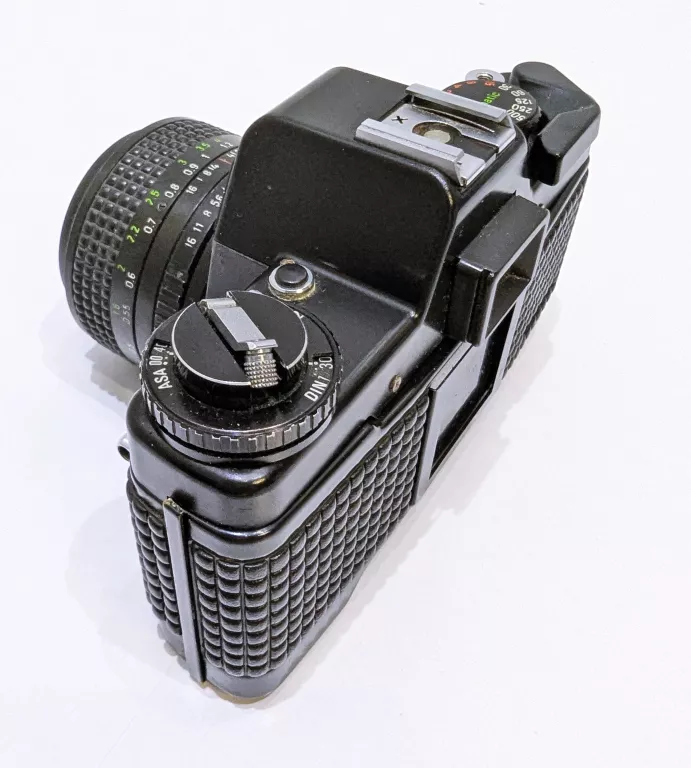 APARAT KLISZOWY PRAKTICA B200 + 4 OBIEKTYWY - ZESTAW!