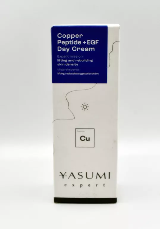 YASUMI EXPERT COPPER PEPTIDE+ - LIFTINGUJĄCY KREM Z PEPTYDAMI NA DZIEŃ 50M
