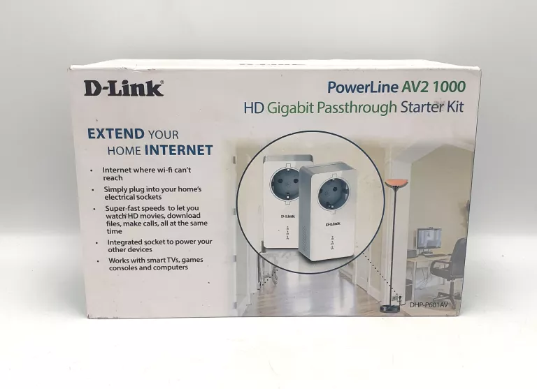 TRANSMITER SIECIOWY D-LINK DHP-P601AV AV2 1000