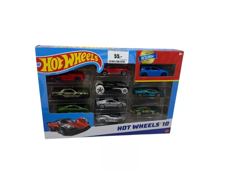 HOT WHEELS - MAŁE SAMOCHODZIKI 10-PAK