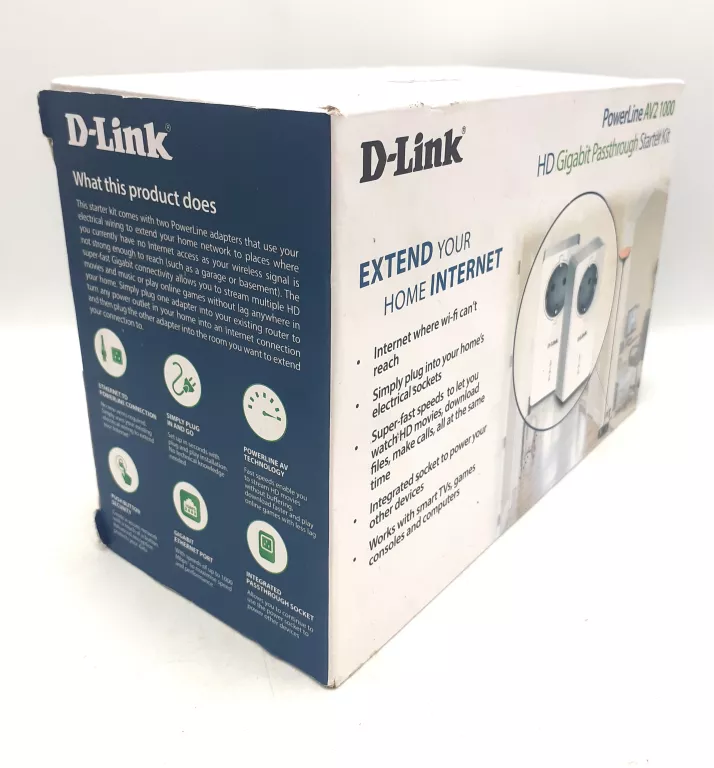 TRANSMITER SIECIOWY D-LINK DHP-P601AV AV2 1000