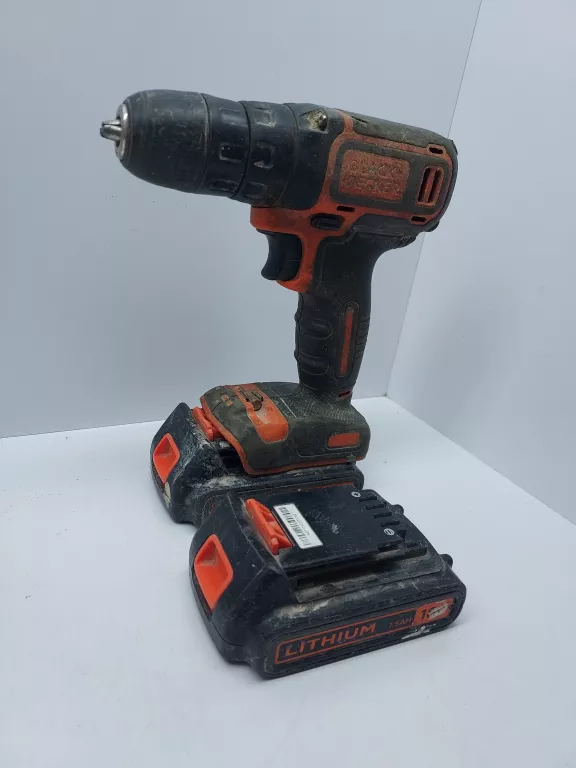 WKRĘTARKA BLACK+DECKER ZASILANIE AKUMULATOROWE 18 V BDCHD18