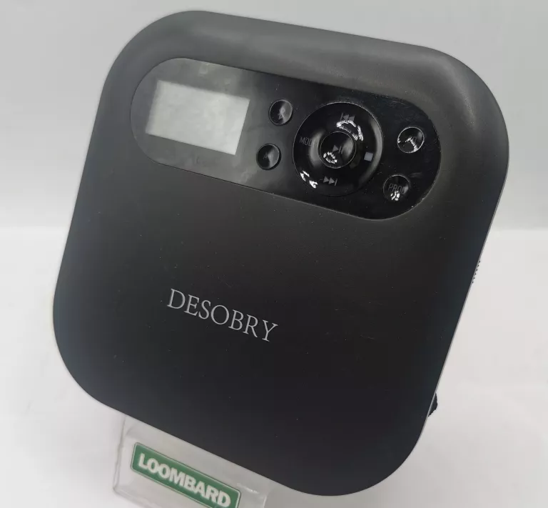 DESOBRY PRZENOŚNY ODTWARZACZ CD BLUETOOTH