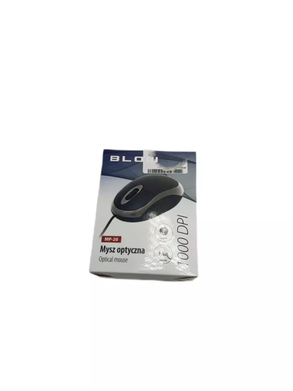 MYSZ BLOW MP-20 CZARNA PRZEWODOWA KOMPLET