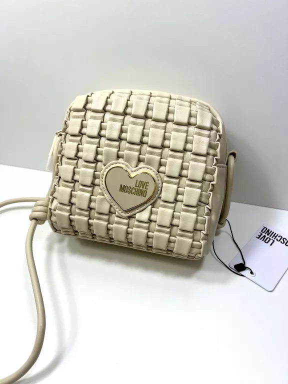 TOREBKA LOVE MOSCHINO BEŻOWA JC4120PP1HLH111A