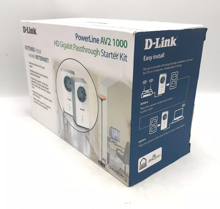 TRANSMITER SIECIOWY D-LINK DHP-P601AV AV2 1000