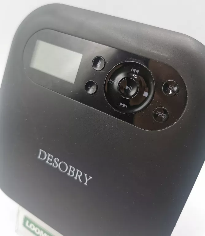 DESOBRY PRZENOŚNY ODTWARZACZ CD BLUETOOTH