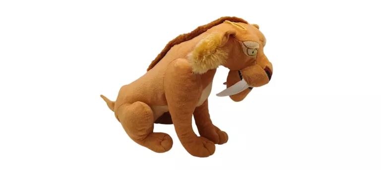 PLUSZAK MASKOTKA ICE AGE TYGRYS SZABLOZĘBNY DIEGO 19CM