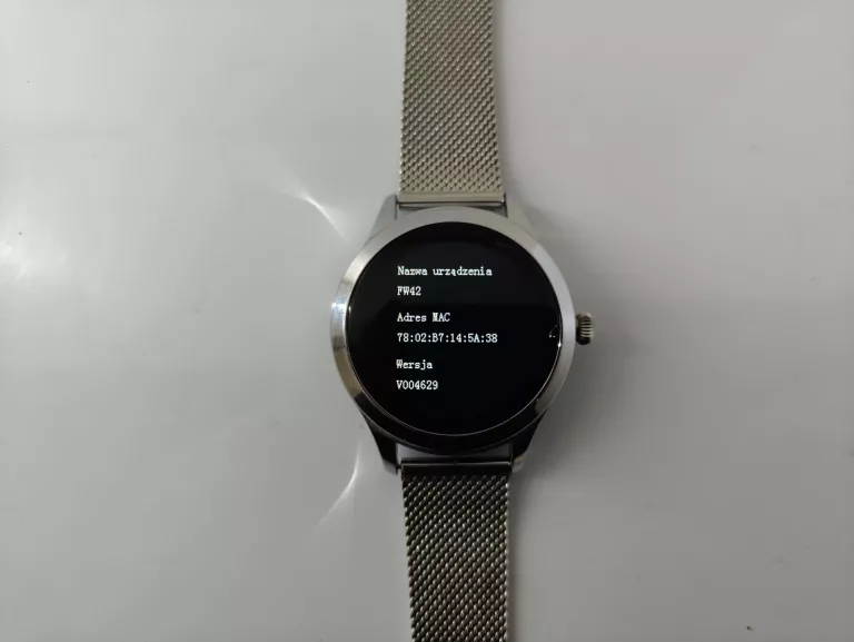 SMARTWATCH MAXCOM FW42 SILVER ZEGAREK SMART