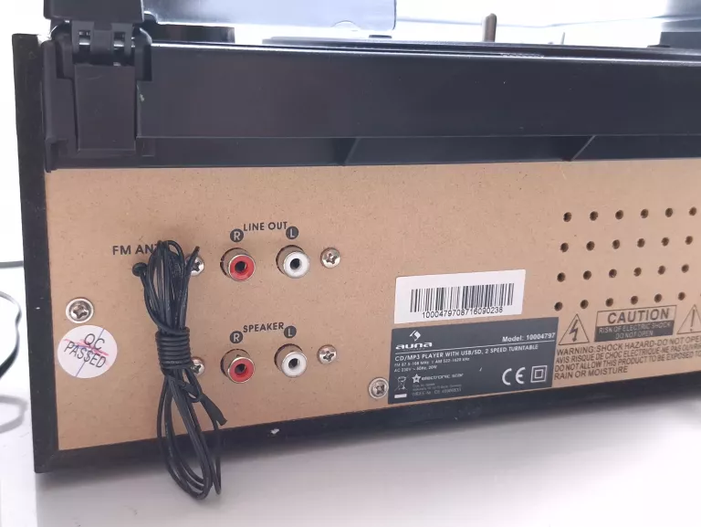 WIEŻA STEREO GRAMOFON AUNA DS-2 CD/USB/SD GŁOŚNIKI