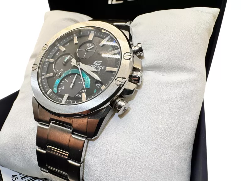 CASIO EDIFICE EQB-1000D-1AER BLUETOOTH 100M SREBRNY