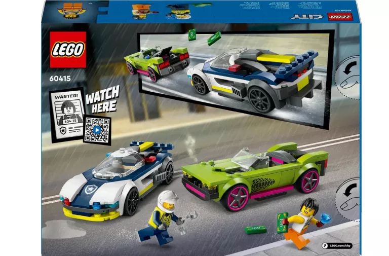 LEGO CITY 60415 - POŚCIG RADIOWOZU ZA MUSCLE CAREM [240709022]