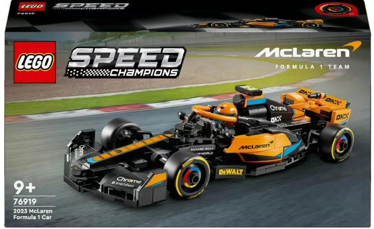 LEGO 76919 SPEED CHAMPIONS SAMOCHÓD WYŚCIGOWY MCLAREN FORMULA 1 2023