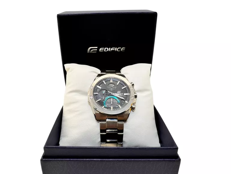 CASIO EDIFICE EQB-1000D-1AER BLUETOOTH 100M SREBRNY