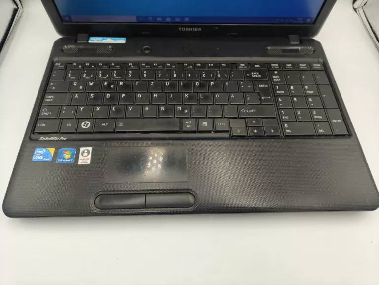 LAPTOP TOSHIBA SATELLITE PRO C660-2N2 I3 M380 RAM 8 GB HDD 640GB