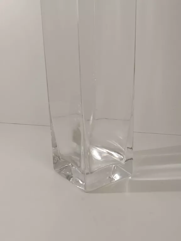 WYSOKI WAZON SZKLANY WYSOKOŚĆ 50 CM SZEROKOŚĆ 8 CM