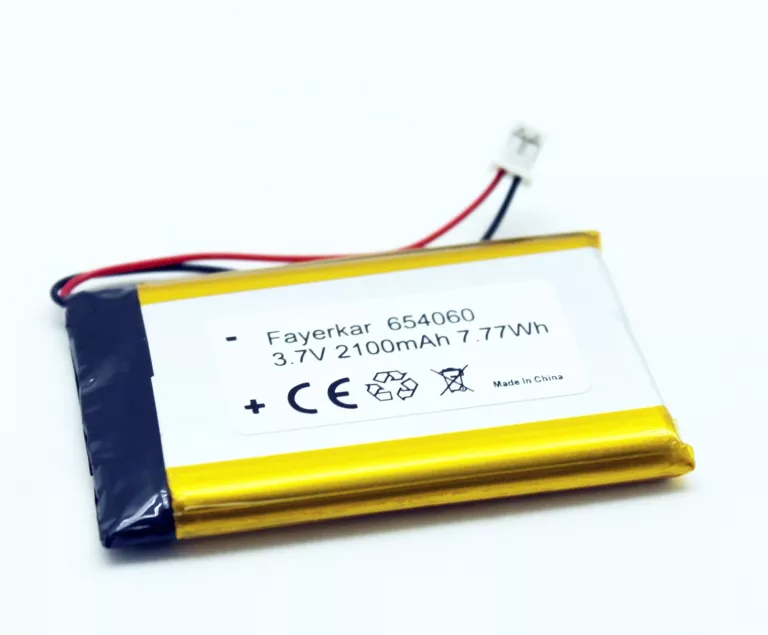 AKUMULATOR LITOWO-POLIMEROWY (LI-POLY) 3,7 V 2100 MAH 7,77 WH