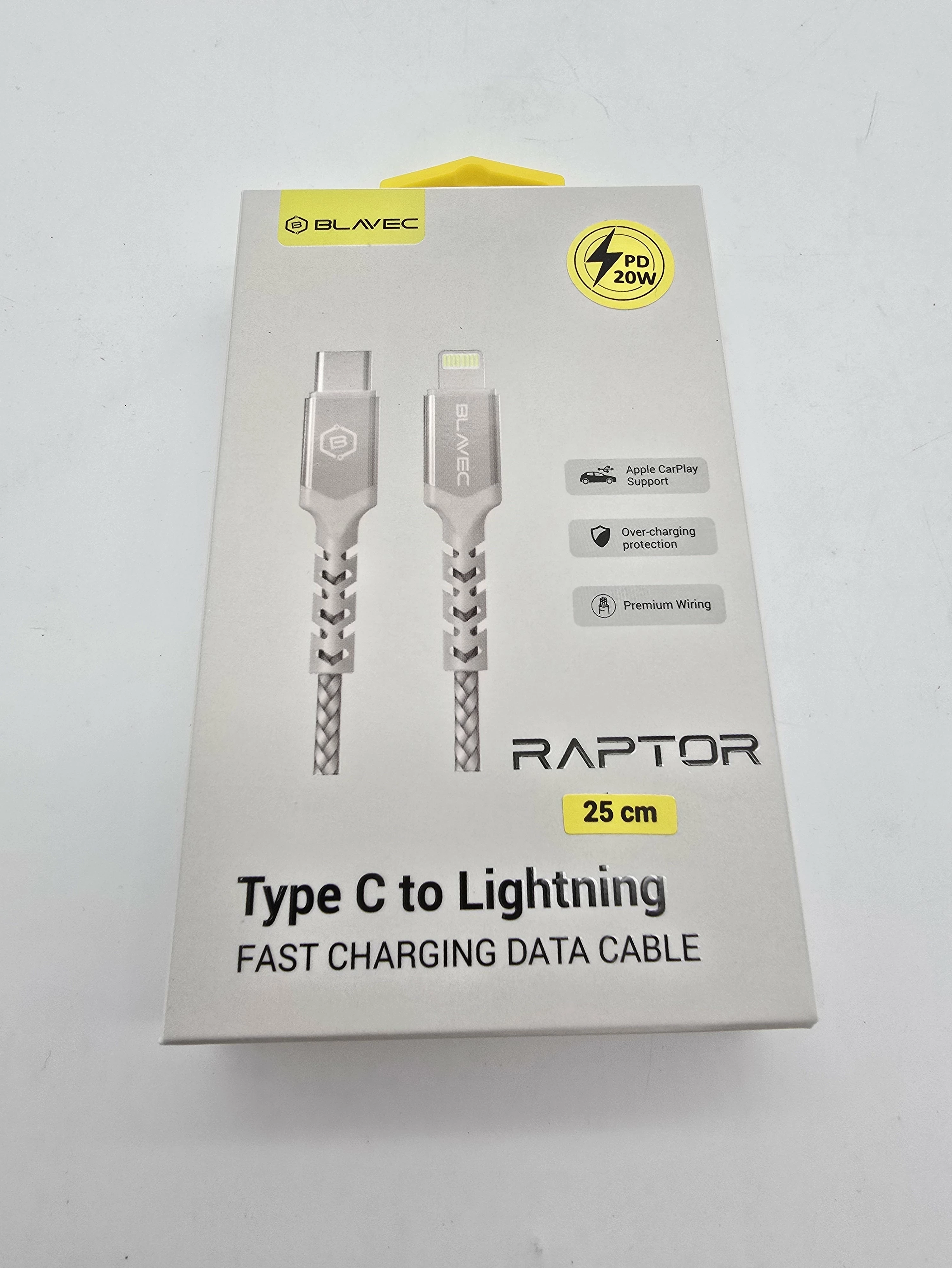 kabel-blavec-raptor-cra-cl24ws025-pleciony-pd-20w-25cm-typ-clightning-dworcowa-2-leszno-gold-fish
