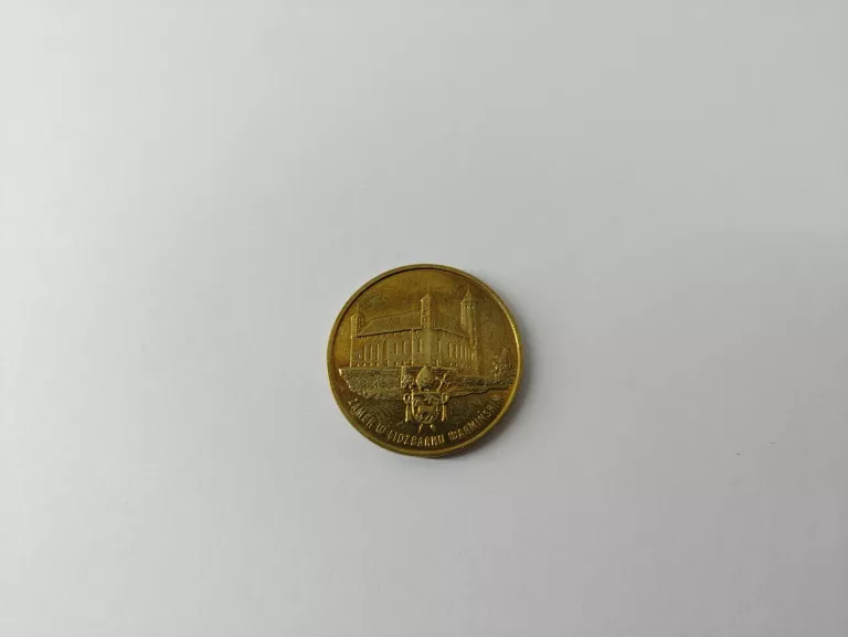 MONETA POLSKA 2 ZŁOTE 1996 ZAMEK W LIDZBARKU WARMIŃSKIM
