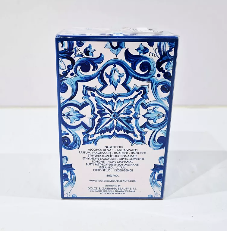 EDT DOLCE & GABBANA LIGHT BLUE SUMMER VIBES 125ML