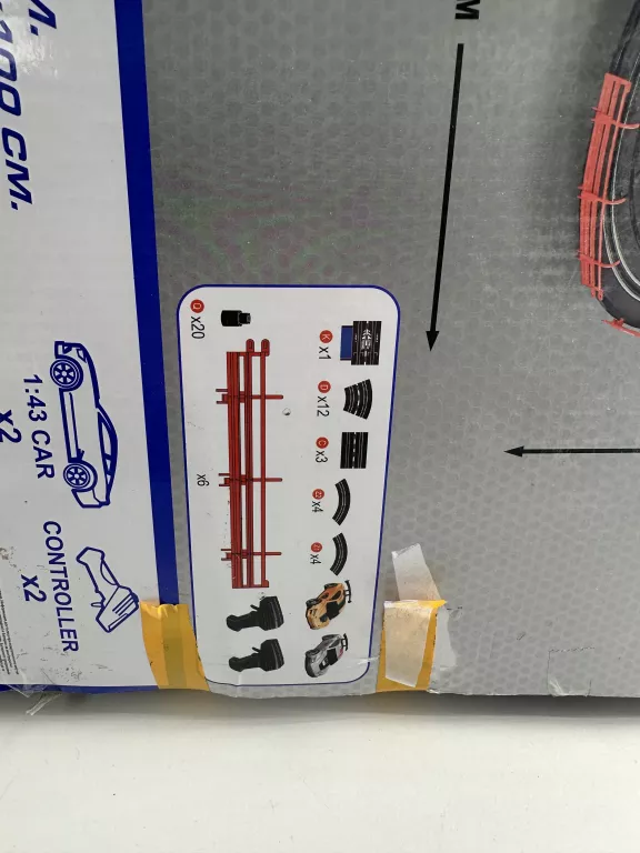 ELEKTRYCZNY TOR WYŚCIGOWY TURBO GEARS