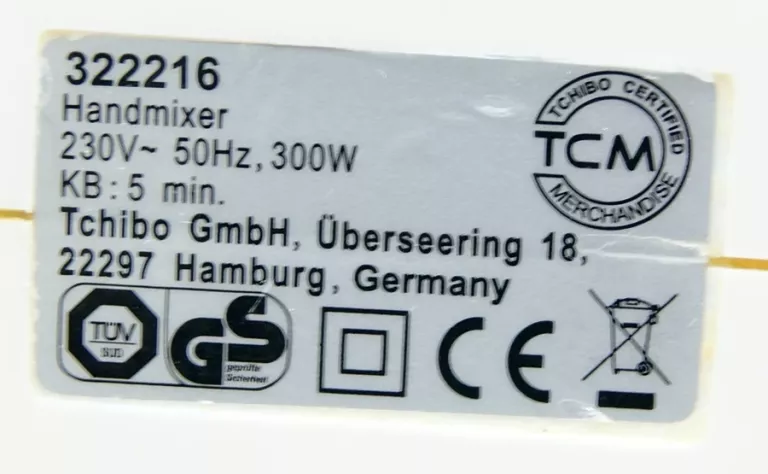 mikser-reczny-tchibo-322216-stan-11323-2