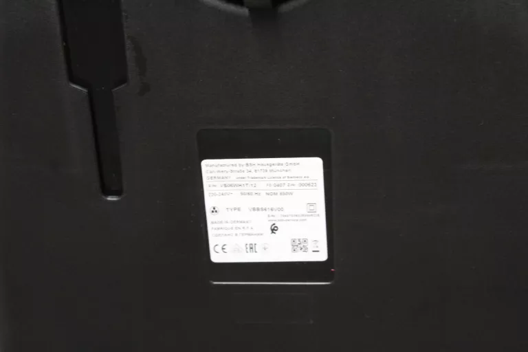 CX230 ODKURZACZ SIEMENS VS06A111