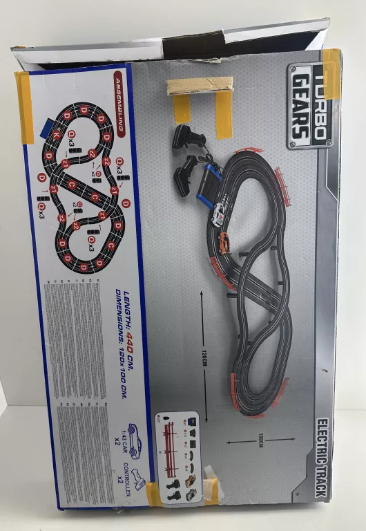 ELEKTRYCZNY TOR WYŚCIGOWY TURBO GEARS