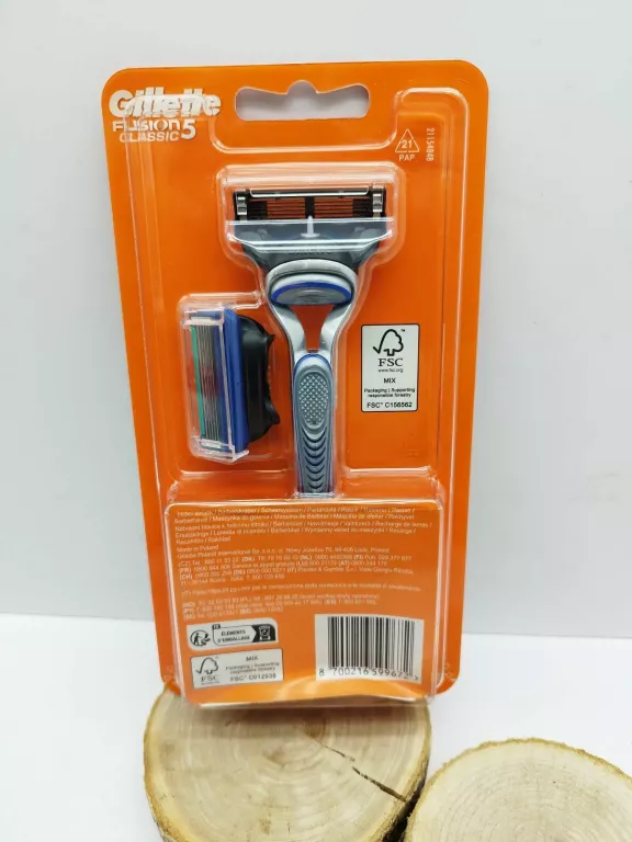 MASZYNKA DO GOLENIA GILLETTE FUSION 5 CLASSIC 2+1