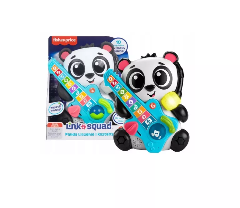 FISHER-PRICE LINK SQUAD PANDA LICZENIEI KSZTAŁTY ZABAWKA INTERAKTYWNA HYL3