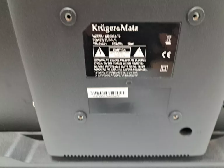TELEWIZOR LED KRUGER&MATZ 32'' TUNER TV DVB-T2 2X HDMI USB HD