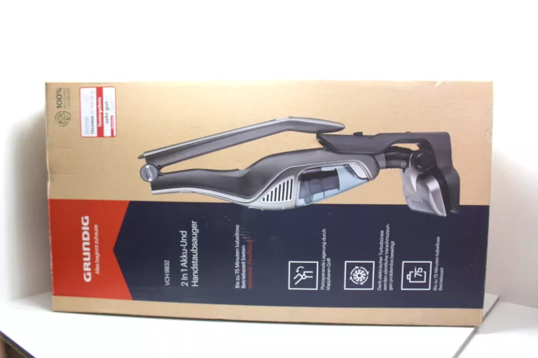 ODKURZACZ AKUMULATOROWY 2W1 GRUNDIG VCH 9832