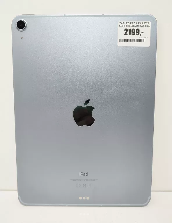 TABLET IPAD AIR4 A2072 64GB CELLULAR BAT.93%