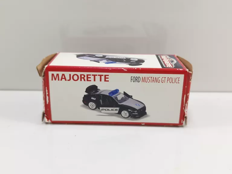 MAJORETTE FORD MUSTANG GT POLICE 1:64